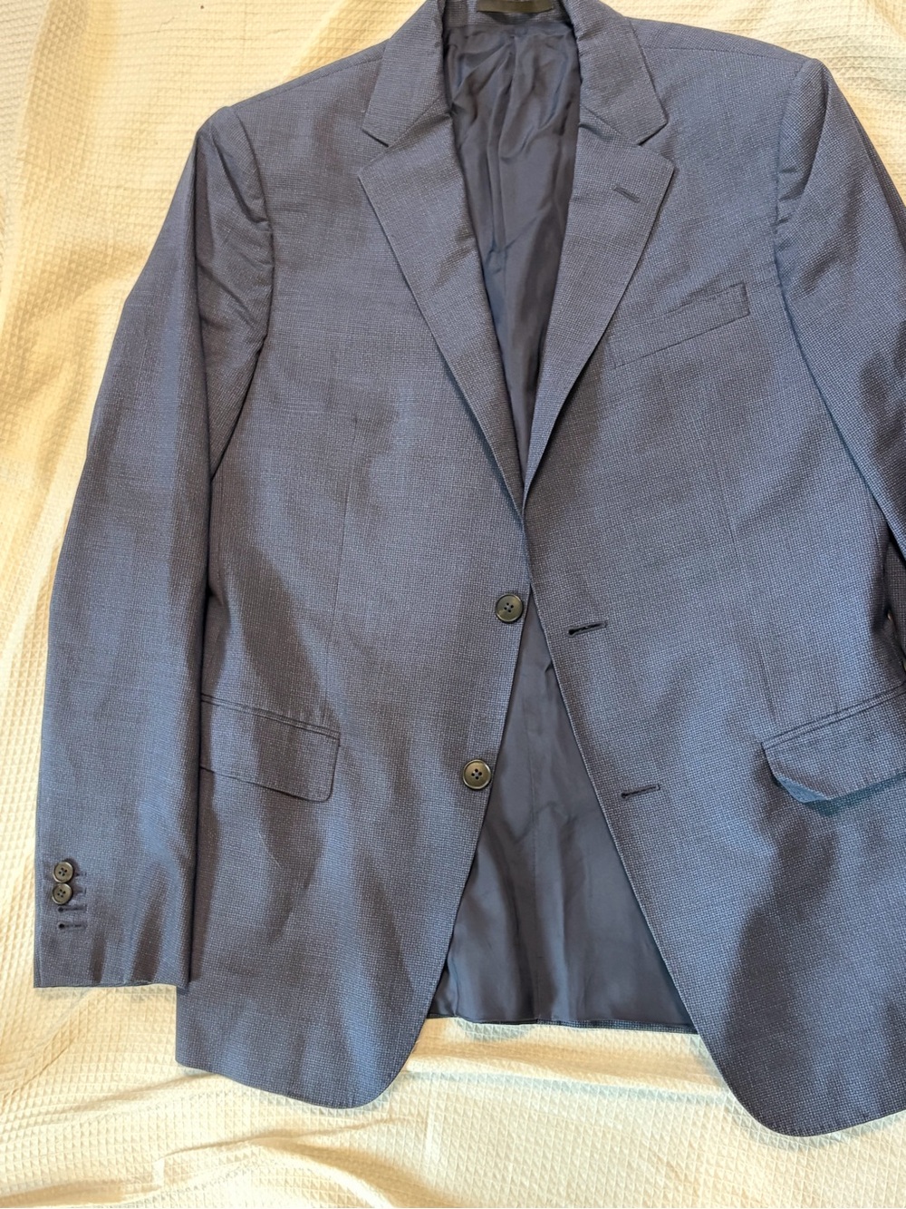 Z Zegna Classic Men's Navy Blue Blazer